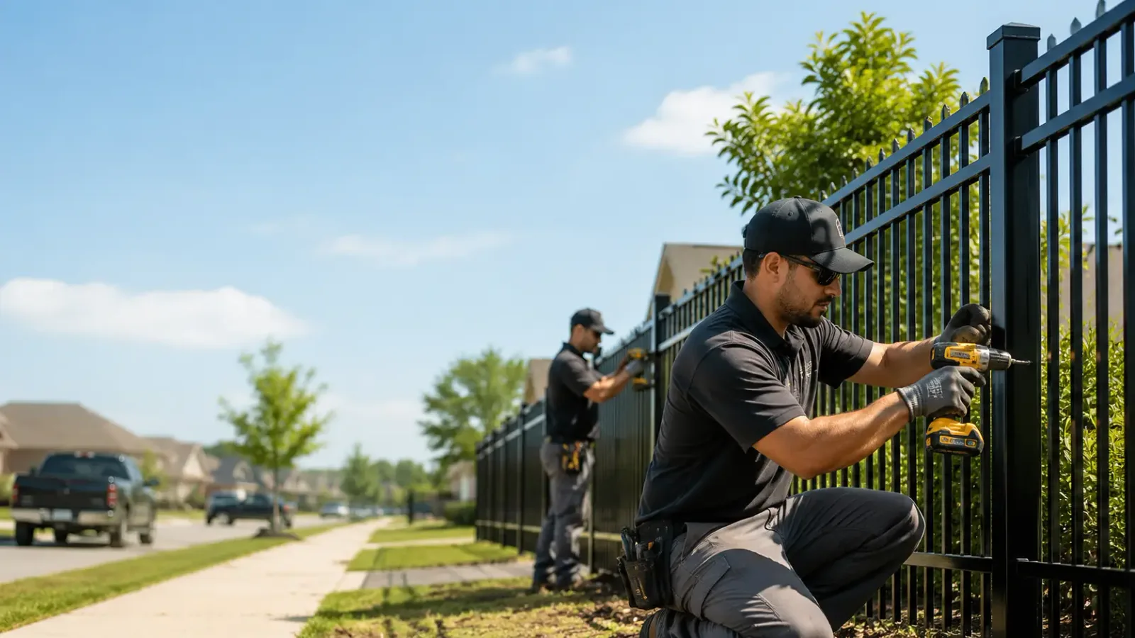 Metal Fence Installation in Rothschild, WI